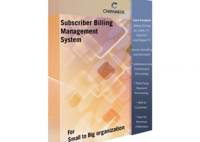 Subscriber Management System With Billing Feature